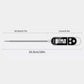 Stainless steel probe cooking food, barbecue stove, water, milk, oil, liquid meat, digital kitchen thermometer kitchen tools
